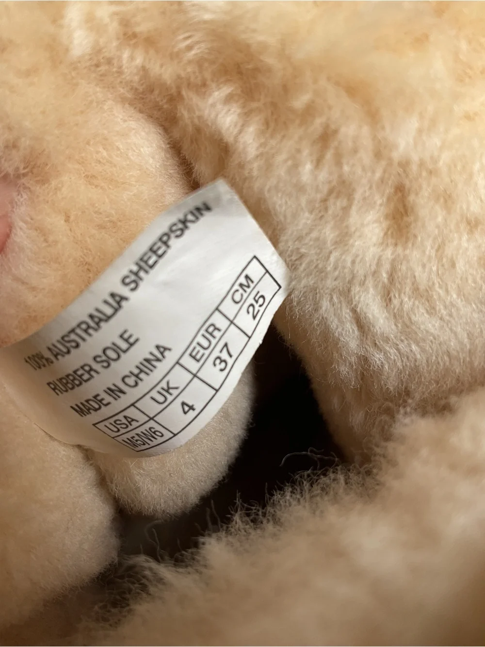 Emu Shearling Boots - Tan
